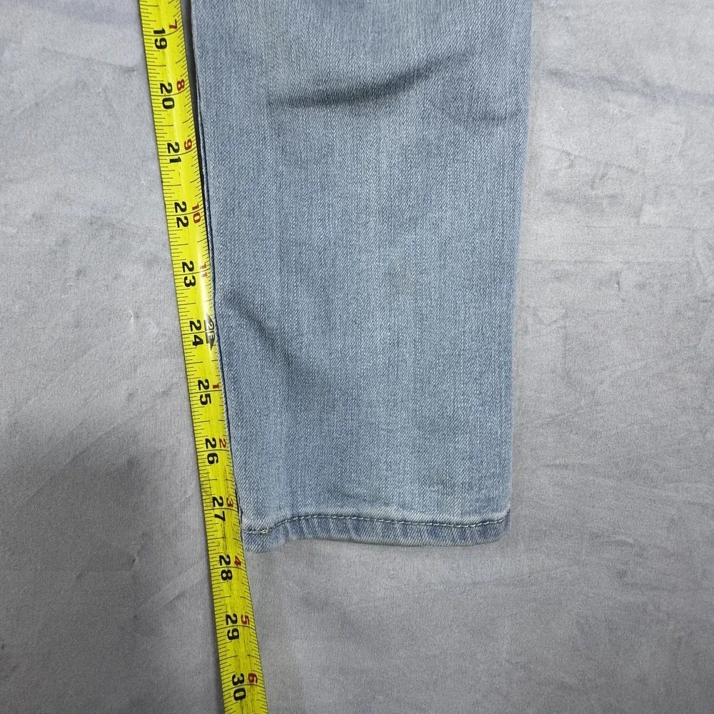 Hollister Womens Super‎ Skinny Jeans Light Blue 5-Pockets High Rise Slim Fit 5S